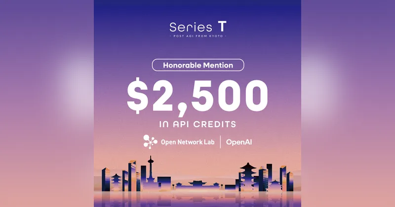 Leach、OpenAI連携ピッチイベント「Series T - Post AGI from Kyoto」でHonorable Mentionに選出